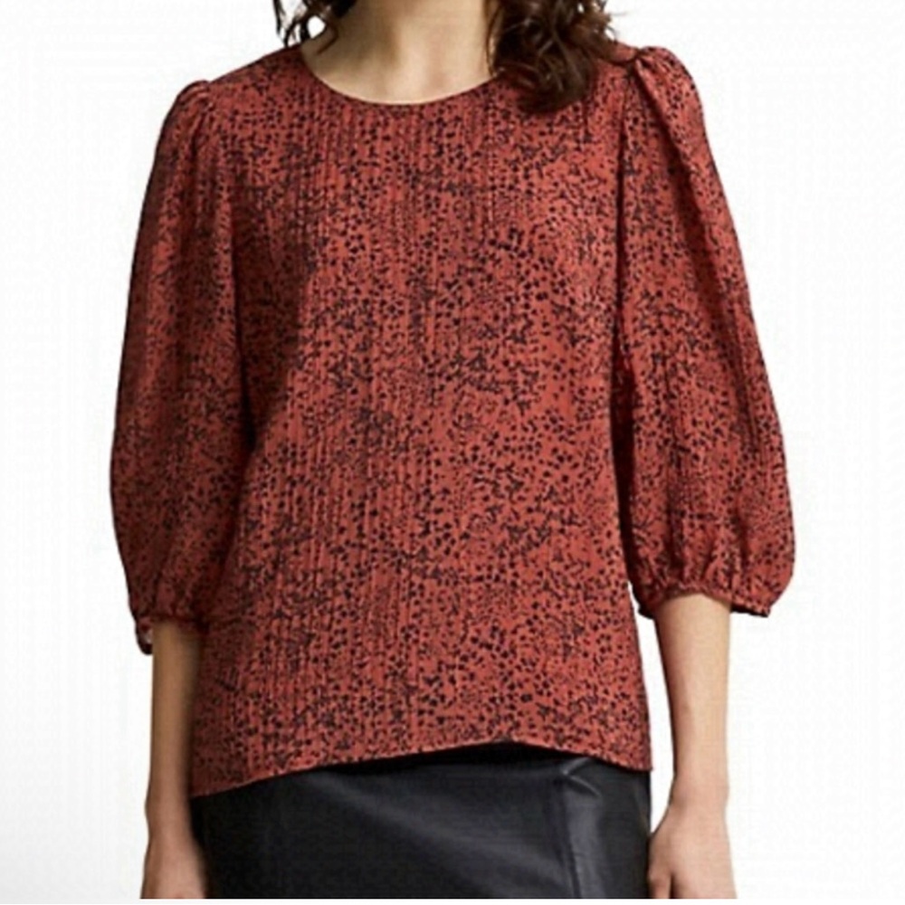 Selected Femme Floral Blouse Size Medium